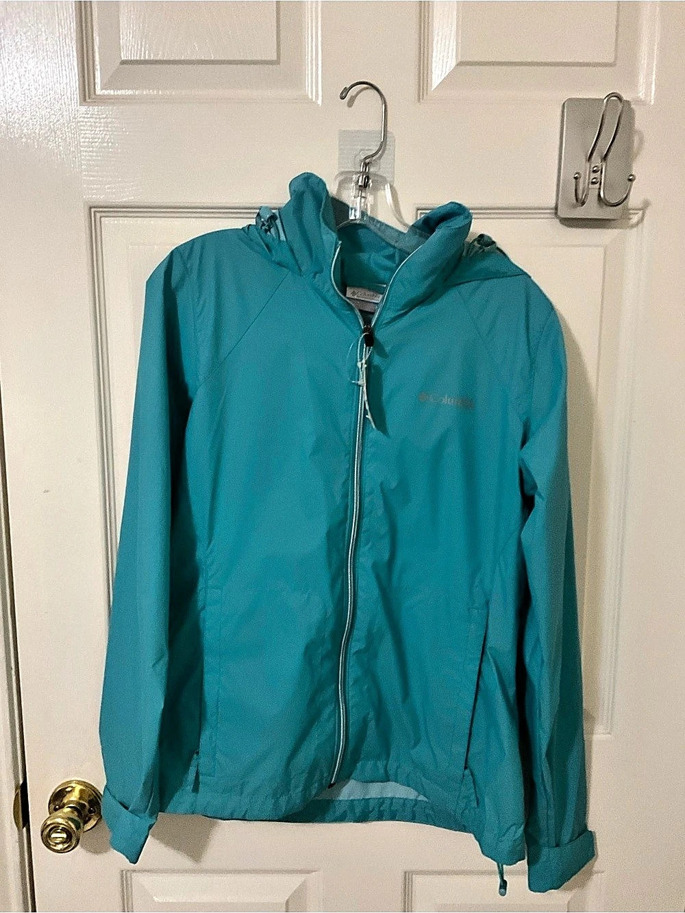 Columbia Women's Switchback III Rain Jacket Blue Medium